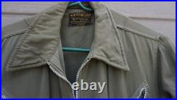 US Army Air Force L-1 Light Flight Suit Size Small Regular, mfg. Foster (Lkr #2)
