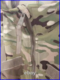 US Army Air Force Multicam Jacket Wind Cold Weather Size Large Regular