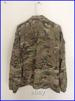 US Army Air Force Multicam Jacket Wind Cold Weather Size Large Regular