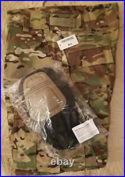 US Army Air Force OCP MULTICAM combat pants withKnee Pads Medium Regular uniform