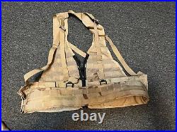 US Army Air Force Tri-color Desert FLC Assault Pack Molle Pouches Lot LN RARE