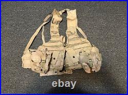 US Army Air Force Tri-color Desert FLC Assault Pack Molle Pouches Lot LN RARE