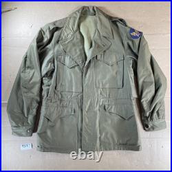 US Army Air Force USAAF M-3471 Field Jacket WW2 Vietnam Military Vintage 4G87