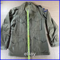 US Army Air Force USAAF M-3471 Field Jacket WW2 Vietnam Military Vintage 4G87