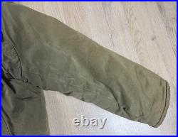 US Army Air Force USAAF Type B-11 Flight Jacket Fur Hooded Coat NAMED Parka
