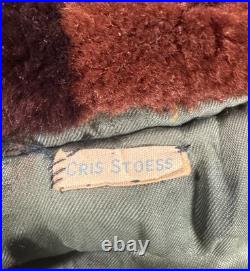 US Army Air Force USAAF Type B-11 Flight Jacket Fur Hooded Coat NAMED Parka
