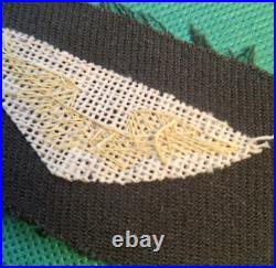US Army Air Force WW2 Flight Instructor Bulllion Flight Wing/Badge Patch