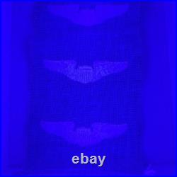 US Army Air Force WW2, Lot of 12 UNCUT, Pilot's Wings on Khaki Patches