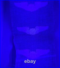 US Army Air Force WW2, Lot of 12 UNCUT, Pilot's Wings on Khaki Patches