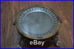 US Army Air Force WWII Aircraft Compass Type D-12 Aviation Nautical Vintage
