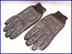 US Army Air Force original TYPE A-10 glove SIZE(9 1/2) Brown military ww2 RARE