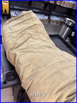 US Army Air Forces Mummy Arctic Sleeping Bag Type A-2 Rare Bag