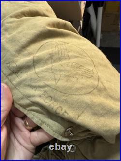 US Army Air Forces Mummy Arctic Sleeping Bag Type A-2 Rare Bag