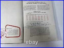 US Army Air Forces Navigator's Information File 1944 with Box and Letter
