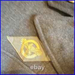 US Army Air Forces WW II Sergeant Uniform Jacket Original Patches Insignia Rank