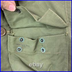 US Army Air Forces WWII Type C-1 Emergency Sustenance Vest with Holster Green