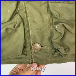 US Army Air Forces WWII Type C-1 Emergency Sustenance Vest with Holster Green