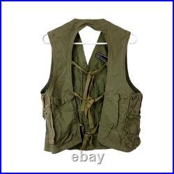 US Army Air Forces WWII Type C-1 Emergency Sustenance Vest with Holster Green