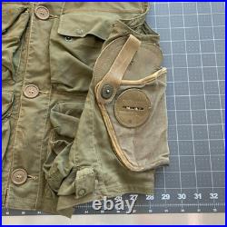 US Army Air Forces WWII Type C-1 Emergency Sustenance Vest with Holster Green