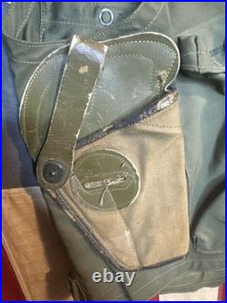 US Army Air Forces WWII WW2 Type C-1 Emergency Sustenance Vest with Holster D619