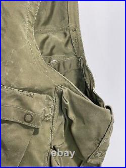 US Army Air Forces WWII WW2 Type C-1 Sustenance Vest Breslee Theater Worn Patina