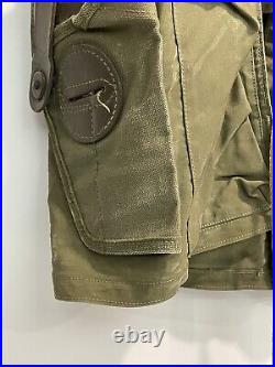 US Army Air Forces WWII WW2 Type C-1 Sustenance Vest Breslee Theater Worn Patina