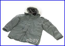US Army Airforce Winter Jacket Parka N3B Extreme Cold Weather Jacket USA Small