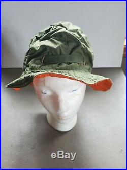 US Army USN Air Force Pilot Survival Sun Hat Reversible Boonie-(Vietnam)