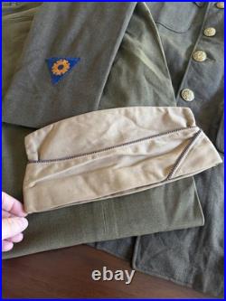 US Army WWII Army Air Forces Engineering Specialist Uniform Set