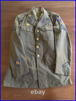 US Army WWII Army Air Forces Engineering Specialist Uniform Set