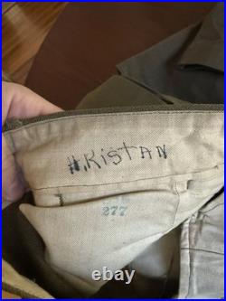 US Army WWII Army Air Forces Engineering Specialist Uniform Set