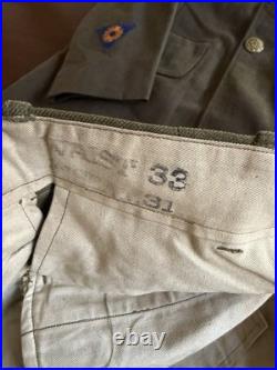 US Army WWII Army Air Forces Engineering Specialist Uniform Set