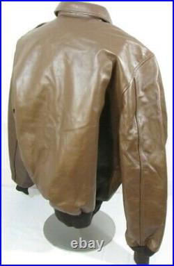 US Authentic MFG Co Army Air Forces Type A-2 Leather Jacket Reproduction NEW AJ