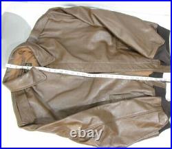 US Authentic MFG Co Army Air Forces Type A-2 Leather Jacket Reproduction NEW AJ