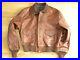 US-Authentic-Mfg-Co-Leather-Military-Flight-Jacket-Type-A1-Size-44-Nice-01-evzt