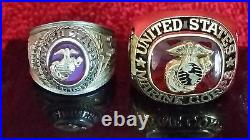 US Marine Corps, Navy, Army, Air Force, National Guard Rings Smaller Any Size