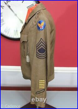 US WW2 USAAF Army Air Forces AACS Communications Uniform Group NOK Tags Extras