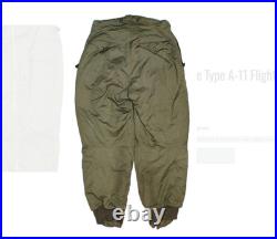 US WWII Army Air Force Type A-11 Flight Pants Size 34 1944 Deadstock NOS