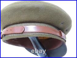 Unissued US ARMY AIR FORCES CORPS OFFICER crusher size L or 7 3/8 NAMED