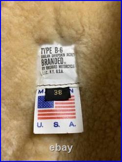 Us Army Air Corps B-3 Leather Jacket B-6 Used Force