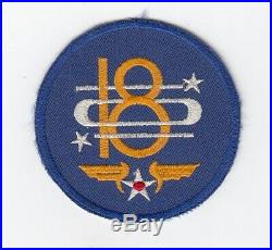 Us Army Air Corps Patch 18th Air Force Original