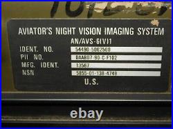 Us Army Air Force Aviator's Night Vision Imaging System Plastic Case Box Empty