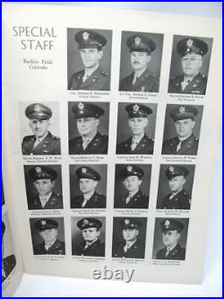 Us Army Air Force Buckley Field Technical School Training Command Book 1943