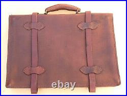 Us Army Air Force Type A-4 Leather Navigator Briefcase