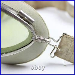 Us Army Air Forces Aaf An-6530 Flight Flying Goggles Pilot Green Glasses 6530