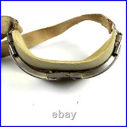 Us Army Air Forces Aaf An-6530 Flight Flying Goggles Pilot Green Glasses 6530