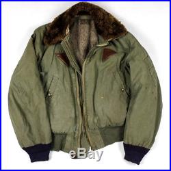 Us Army Air Forces Corps Usaaf Flight Jacket Type B-15a Rough Wear Size ...