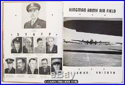 Us Army Air Forces Kingman Army Air Field 1943 Yearbook-permanent Personnel