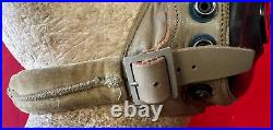 Us Army Air Forces Type An-h-15 Summer Flying Helmet- Size Extra Large