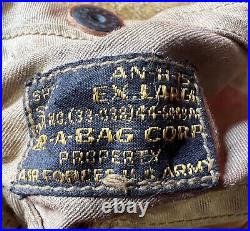 Us Army Air Forces Type An-h-15 Summer Flying Helmet- Size Extra Large